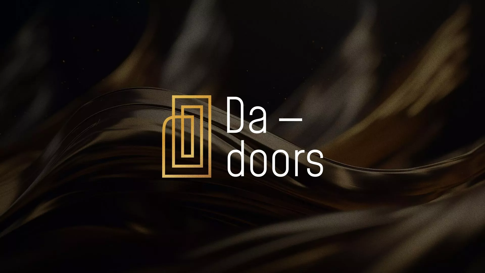 Разработка логотипа для компании «DA-DOORS» в Нововоронеже